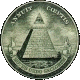 Annuit Coeptis (He [God] has approved of the undertakings) - Novus Ordo Seclorum (New Order of the Ages) - MDCCLXXVI (1776)